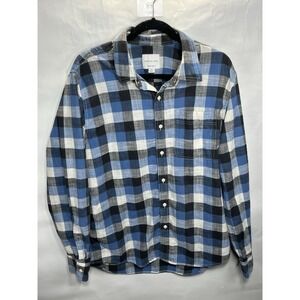 American Eagle Men's L Multicolor Cotton Blend‎ Shirt Super Soft Long Sleeve